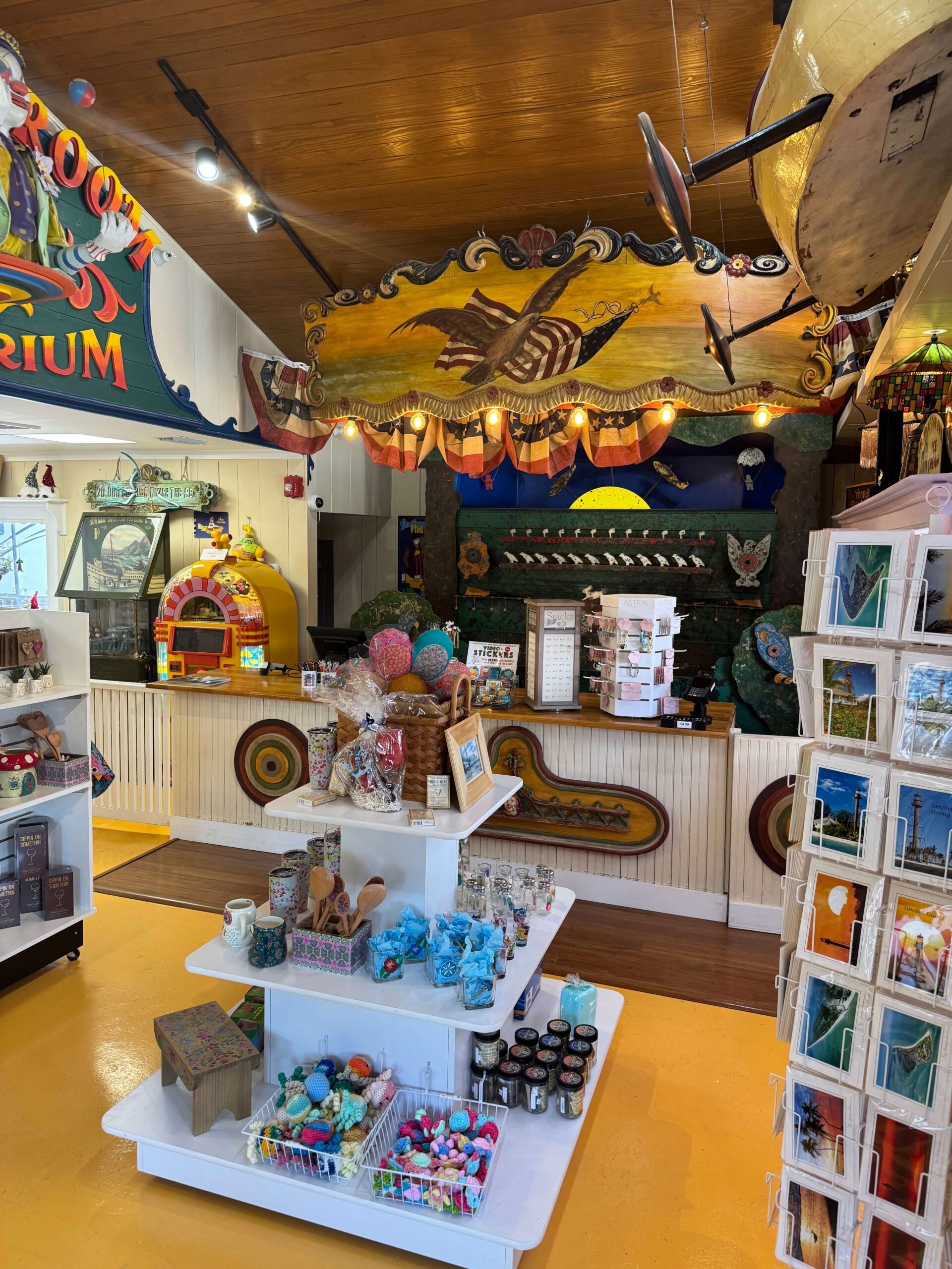 emporium_front_desk Inside The Emporium Gift and antique shop across the street from the Bubble Room